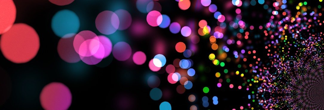 abstract coloured lights