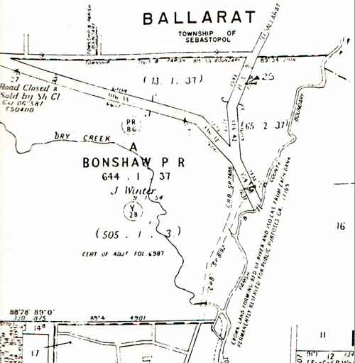 Yarrowee Geological Parish plan