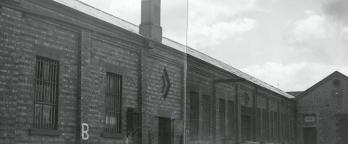 A photo of B Division building of Pentridge