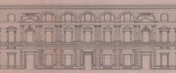 drawing of old treasury building