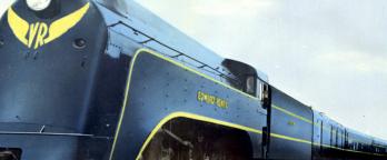 colour image od Spirit of Progress locomotive